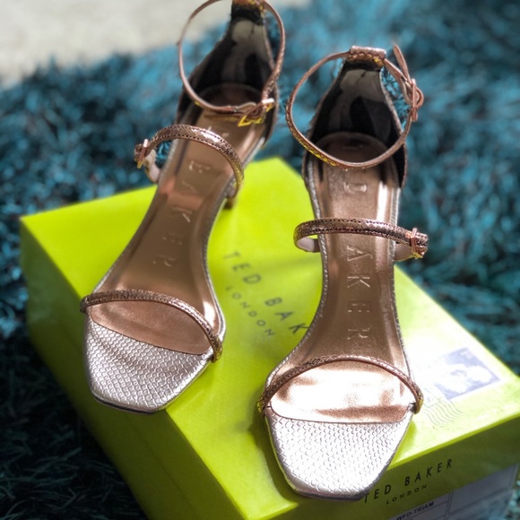 Ted Baker Snake Skin Sandals | Poshmark